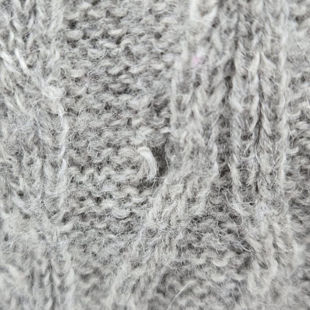 Peruvian Connection Peru Gray Elspeth Royal Alpaca Maxi Dress Size XS FLAWS - Picture 12 of 14
